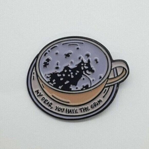 3/20 Harry Potter Grim Teacup Enamel Pin - Picture 1 of 1
